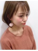 耳にピアス☆　ショート・ボブはこれがカワイイ秘訣☆