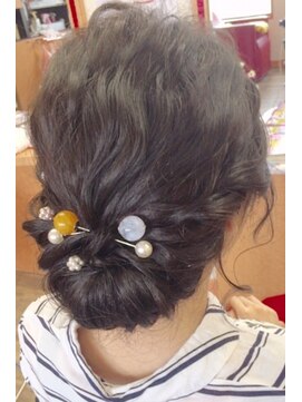 浜田美容室 ヘアセット