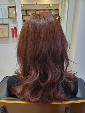 ヘアーアーチ八王子店(HAIR ARCH) 【やわらかオレンジブラウン】