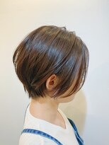 リブ(Lib)&nbsp;【Lib】丸みのある前下がりショートボブ　30代40代50代