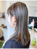 ヘアー テクニカ(hair Technica)&nbsp;広瀬オススメ「極細ハイライト＋透明感カラー」