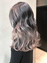 アルバム 銀座(ALBUM GINZA)&nbsp;ハイライトグラデーションロング_クールショート_ba309793