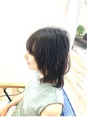 マッシュウルフ(コスメパーマ)スタイル