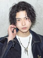 リップス 池袋(LIPPS)&nbsp;大人のセンターパート！【グロムウェイブミディ】