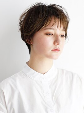 ネリー 銀座(NERIE) 似合わせカットテラッコタ　銀座ミニウルフ