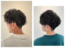 初心者にはゆるめのツイストスパイラルパーマで！