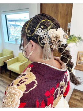 リブヘア(LiB hair) 卒園式袴ヘアアレンジ