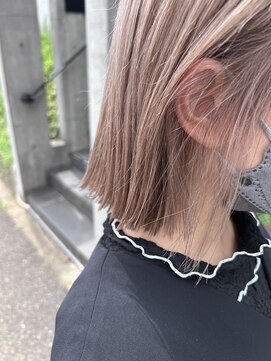 オーク ガーデン 中目黒(OAK garden) ブリーチ2回必須☆ミルクティーブロンド♪【OAK中目黒】