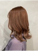 韓国スタイル/艶髪/ベージュカラー/髪質改善縮毛矯正/香椎/千早