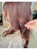 ◆ピンクベージュカラー【たまプラーザ髪質改善オージュア】