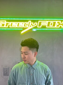 グリーディーフォックス 三軒茶屋(GreedyFOX) 波巻き/マッシュパーマ/ウルフ/ハイライト<理容室>三軒茶屋