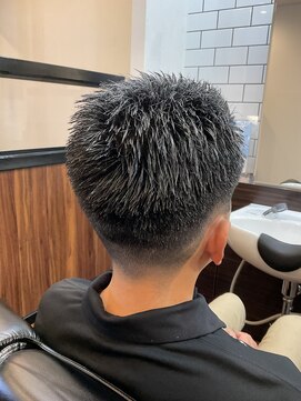 カルム 西日暮里(Calme) 刈り上げオールバック