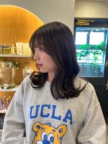 ロンド パルティール 大宮(Lond partir)&nbsp;くびれミディアムスタイル×ダークグレージュカラー