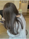 ブリーチなしカラー ミントベージュ ベージュ