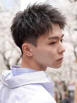 ゼロ 渋谷(XeRo)&nbsp;爽やかツーブロック【アップバングショート】