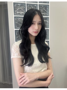 リッカ(LICCA) ブルーブラック/韓国ヘア/艶髪/福岡