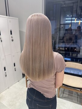 エイト ヘアサロン 渋谷本店(EIGHT) ホワイトベージュ♪