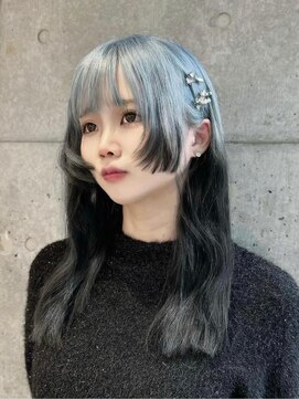 ソル バロール 表参道(SOL .valor) ネビージュ[表参道駅/青山/ケアブリーチ/ダブルカラー]