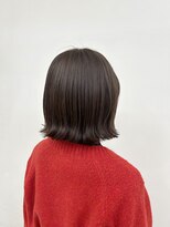 セダクション 道後樋又店(Seduction) 松山市/20代/30代/40代/ぱつっと外ハネボブ×モノグレージュ