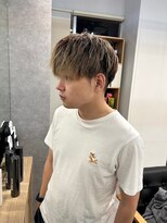 メンズサロン キング 梅田店(Men’s salon K!ng)&nbsp;波巻きツイストスパイラルパーマ/フェザーパーマ/眉毛/メンズ