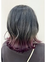 ビューティステージ イオンモール伊丹店(BEAUTY STAGE) 裾カラーパープル