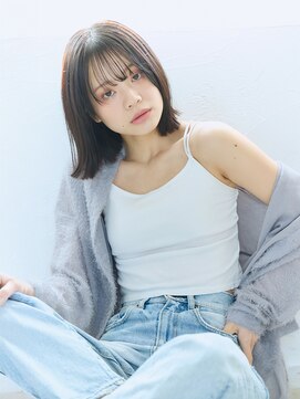 アビエブラン 若江岩田(abije blanc) シースルー前髪ボブvol.2