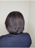 ヘアマニキュア×グレージュゴールドブラウン