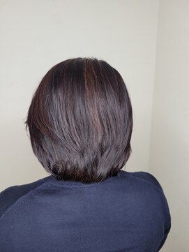 松本平太郎美容室 吉祥寺パートファイブ(PART5) ヘアマニキュア×グレージュゴールドブラウン