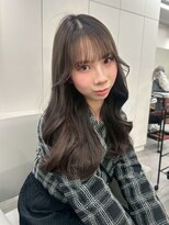 ベレーザ 渋谷(BELEZA) 13354黒髪くびれヘア髪質改善レイヤーカット韓国風巻きワンホン