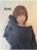 ツヤカラー　透明感ミントカラー♪