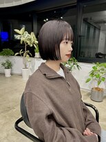 トゥエル バイ ディプティモイラ(tuelu by dipty MOILA) ミニボブ×髪質改善水素ストレート