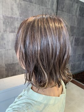 ソレイユ(soleil.) ハイライト×外ハネボブ