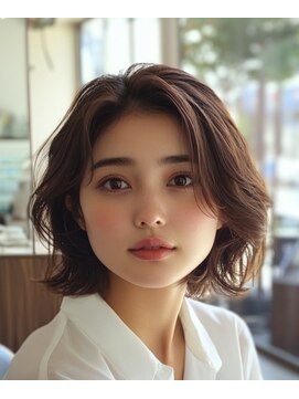 ルシードスタイル アウラ 松戸市五香(LUCIDO STYLE Aura) うる艶サラサラショート【松戸#五香#白髪染め#カラー#髪質改善】