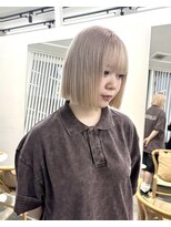 ディッシィ 立川(D'ICI)&nbsp;ハイトーン/切りっぱなしボブ/まとまりボブ