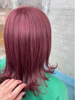 ヘアーリゾート ラウレア(Hair Resort LAULEA)の写真/【古賀】ブリーチ＆カラーを繰り返してもパサつかないツヤ髪へ♪カラー技術×Aujuaトリートメントが人気☆