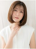 □大人美人艶感ストレート美髪ワンカールボブ416越谷30代40代