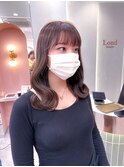 ★似合わせカット韓国 メルティカラーフェミニンロング