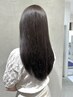 カット+透明感カラー(ブリーチ無し)+トリートメント¥16500~【ハイトーン】
