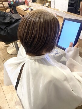 白髪ぼかしハイライト