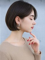 ロビー 青山(ROBBY)&nbsp;ボブショート/長めショートボブ/アッシュブラウン/20代30代40代