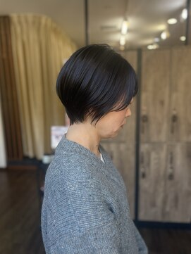 美容室ポール 西葛西店(PAUL) くびれショートカット似合わせショートベリーショート30代40代
