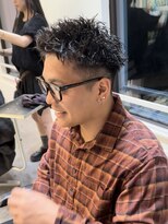 シェルハ(SHELHA)&nbsp;スパイキーショート/ピンパーマ/メンズショート/大人短髪