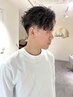 【メンズ限定】カット+最新ナチュラルパーマ+カラー+Luc.TR.