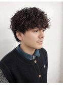 柏 メンズパーマ 常田大希風 無造作パーマ