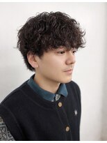 フロー 柏店 92(FLOW)&nbsp;柏 メンズパーマ 常田大希風 無造作パーマ