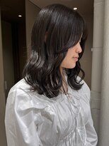 メゾンマイル 恵比寿(maison mile) オリーブグレージュ/透明感カラー/レイヤーカット/恵比寿駅