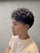ワンワンオー バーバーショップ 長浜店(@110 BARBER SHOP)&nbsp;メンズソフトツイスト　メンズ/ツイスト/ピンパーマ
