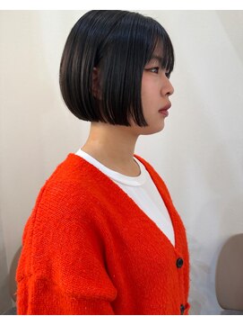 エフ ヘアーアンドリラクゼーション(F. hair & relaxation) ボブスタイル×ミニボブ×ぱつボブ☆クールショート