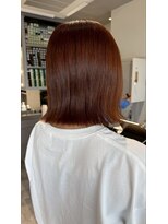 ログ(log)&nbsp;ニュアンスパーマ　髪質改善カラー　顔まわり　レイヤー　艶髪