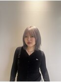 ブリーチカラー　シルバー　ハイトーン　ダブルカラー　